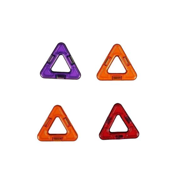 Lot of 21 Play Mags & Magformer Tiles Magnetic Shapes Building Blocks Learning - Picture 3 of 11